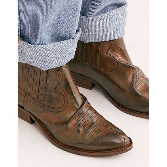 Free People x Downeaster Alexa Western Boot - Picture 2 of 7